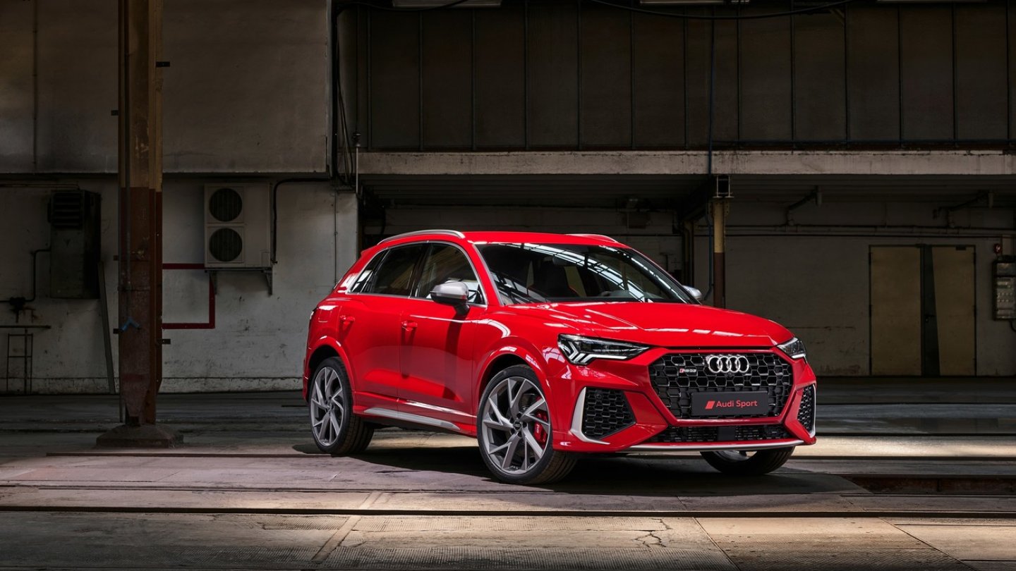 Der Audi RS Q3 mit Steilheck. Der Audi RS Q3 mit Steilheck.