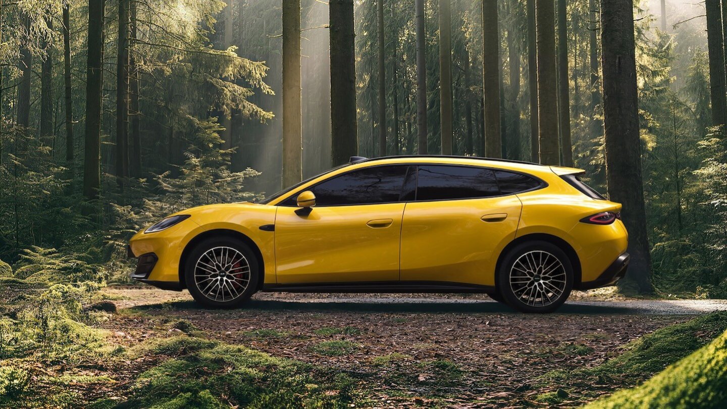 Der Fangchengbao Formula S kommt als Limousine und Shooting Brake.