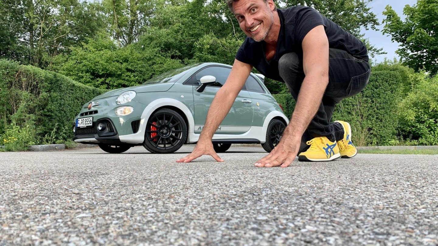 Der schnelle Abarth ist mehr Sprinter als Marathonläufer. Der schnelle Abarth ist mehr Sprinter als Marathonläufer.