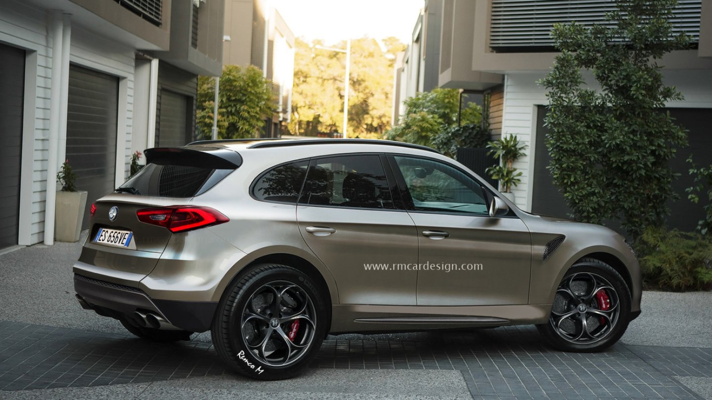 Gerüchten nach könnte das neue Modell den Namen Stelvio tragen. Gerüchten nach könnte das neue Modell den Namen Stelvio tragen.
