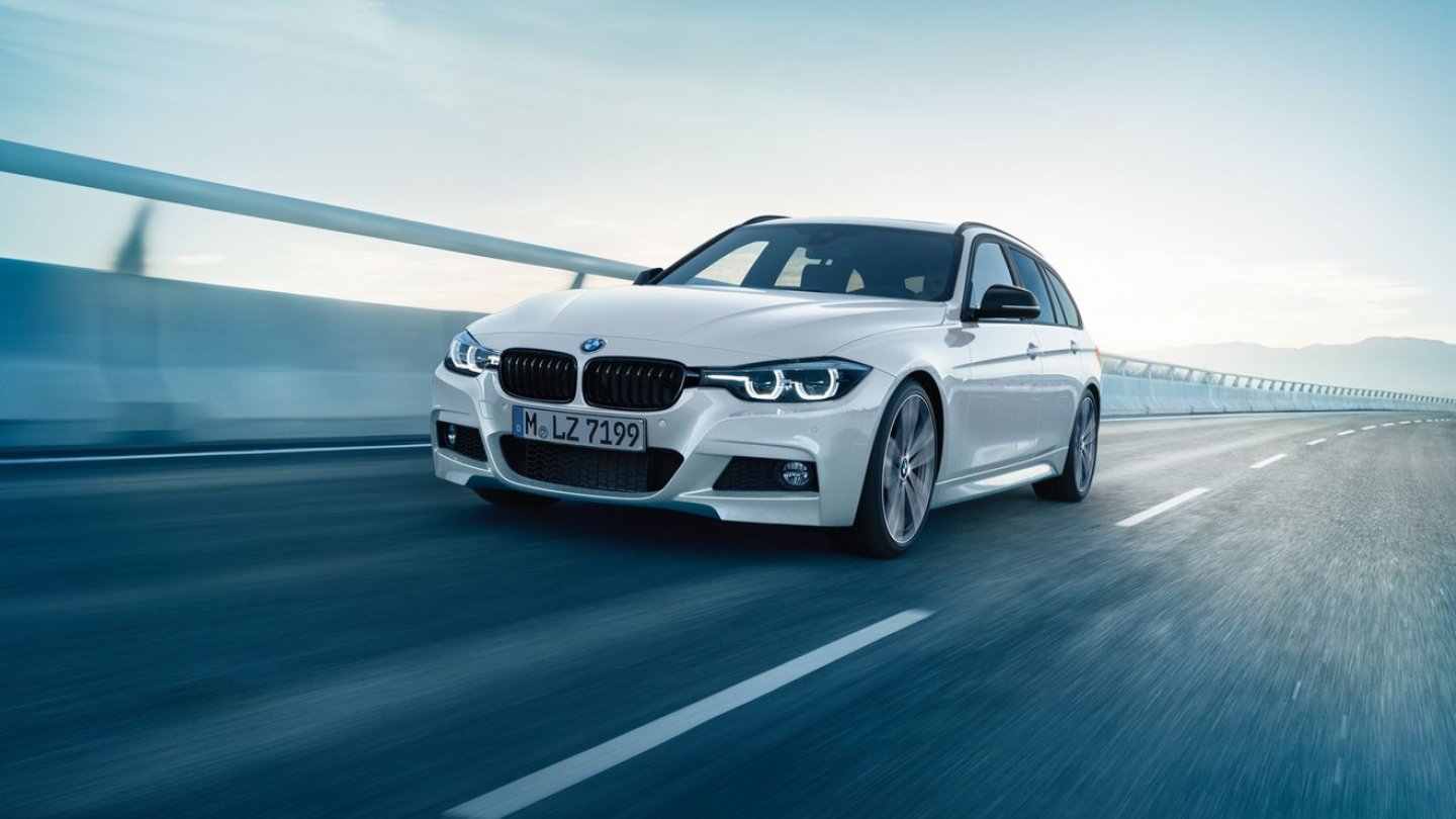 Der 3er Touring als Sondermodell M Sport Shadow. Der 3er Touring als Sondermodell M Sport Shadow.