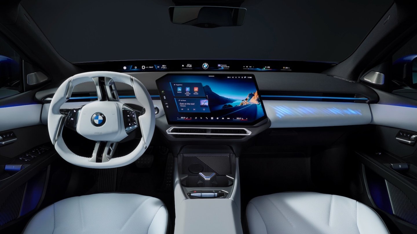 Nach dem iX3 bekommt der i3 als zweites Modell der Marke das neue Cockpit namens Panoramic iDrive.