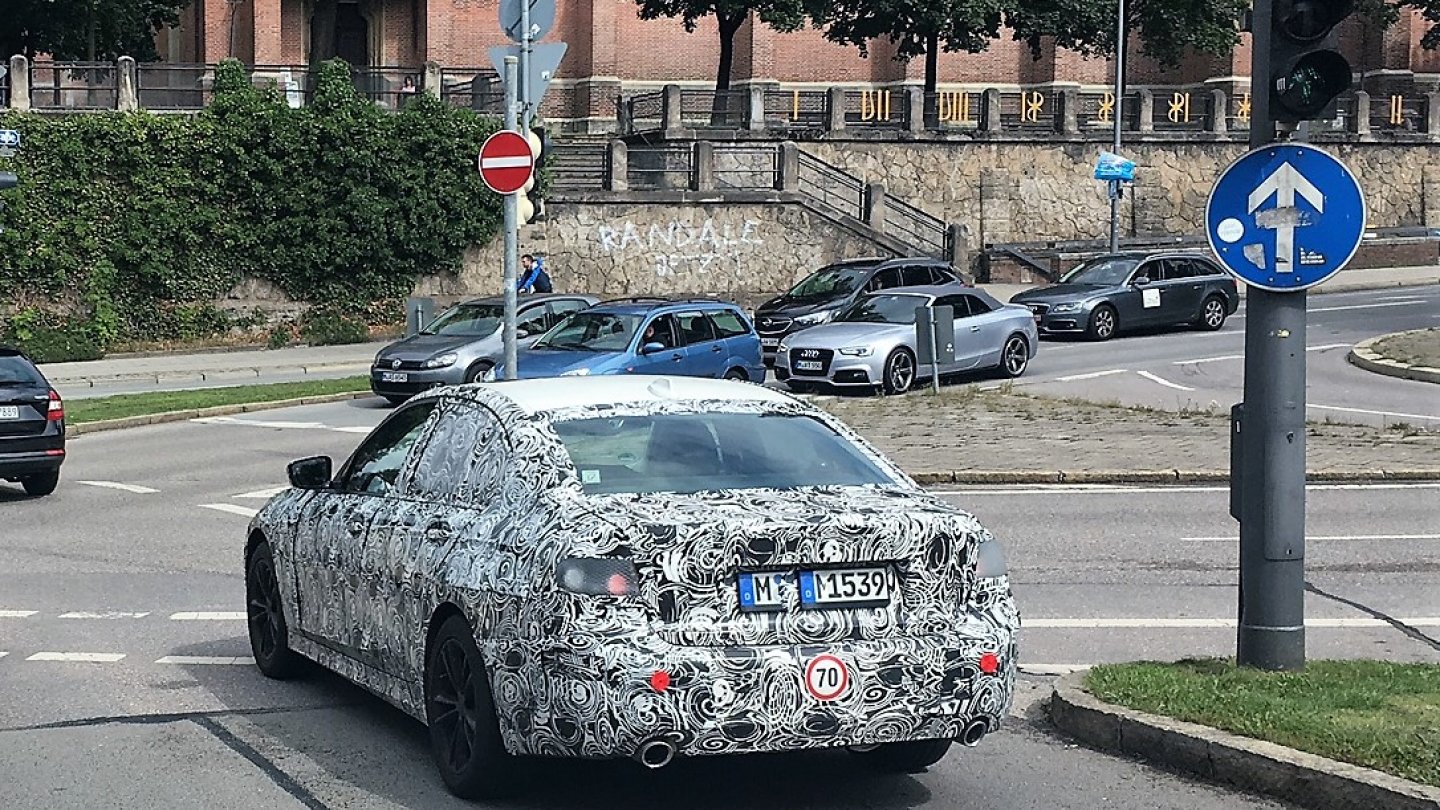 Ein Prototyp des kommenden BMW 3er. Kommt auch er als reines Elektroauto? Foto: Bernd Conrad Ein Prototyp des kommenden BMW 3er. Kommt auch er als reines Elektroauto? Foto: Bernd Conrad