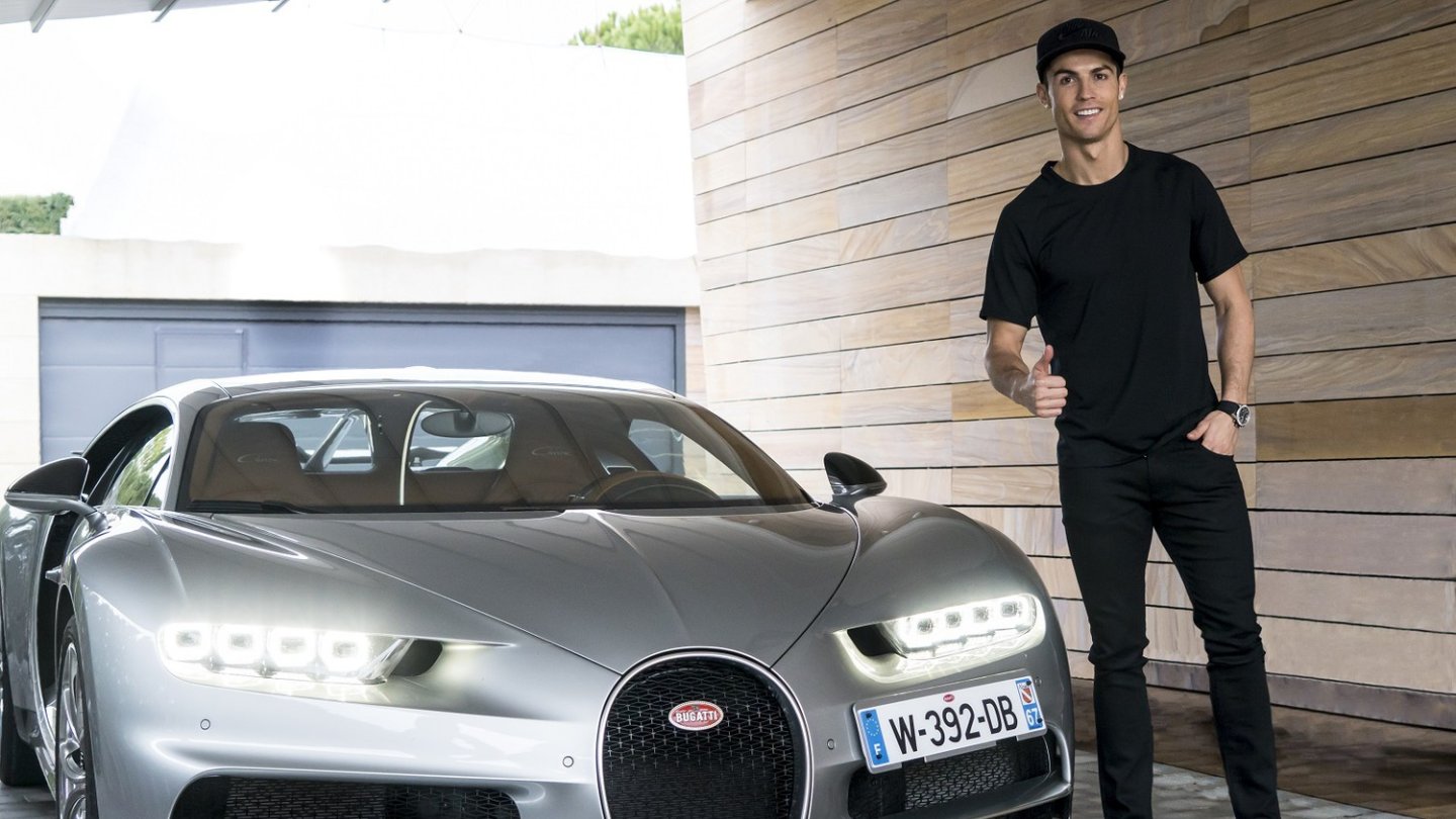 Bugatti Chiron vor  Auslieferungsstart