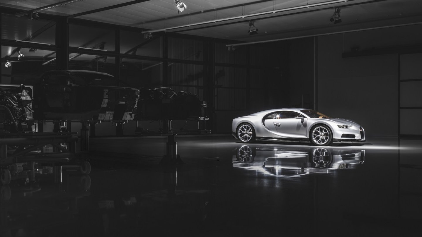 Bugatti Chiron Produktion