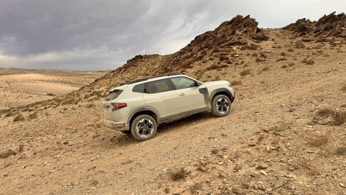 Der Elektromotor an der Hinterachse bringt 87 Newtonmeter auf Tablett.