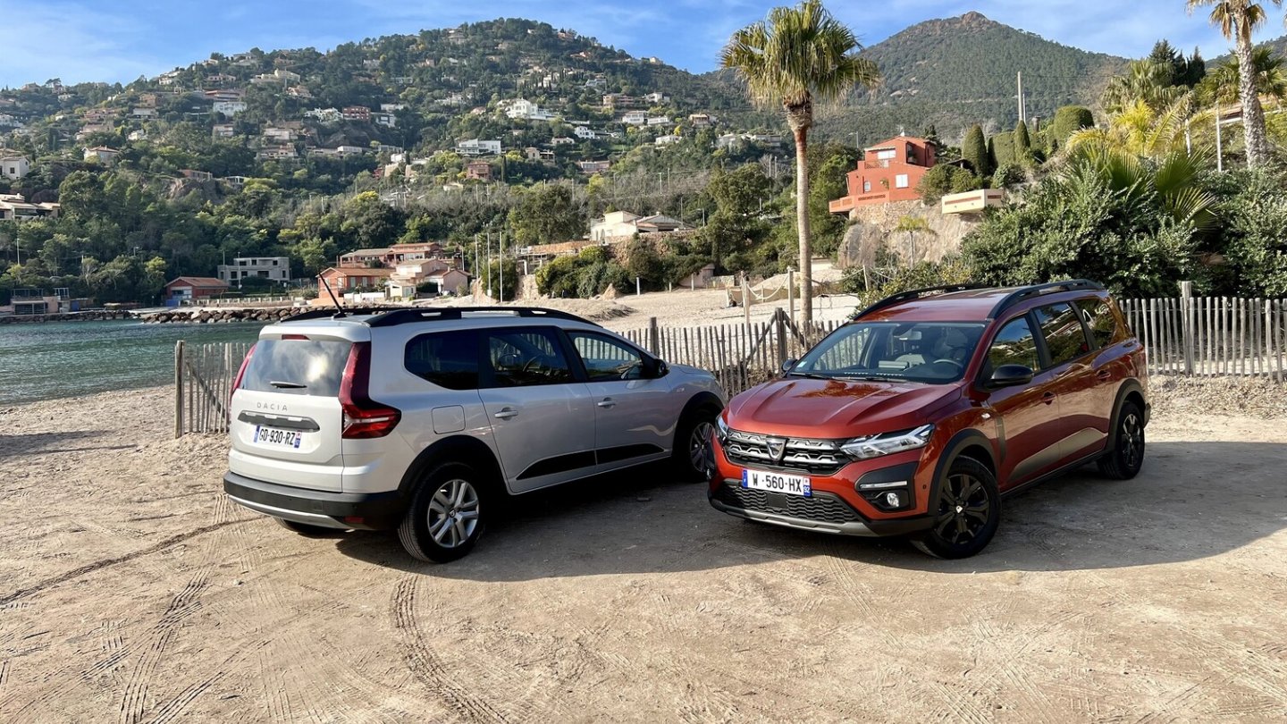 Den Dacia Jogger gibt es in vier Ausstattungslinien. Den Dacia Jogger gibt es in vier Ausstattungslinien.