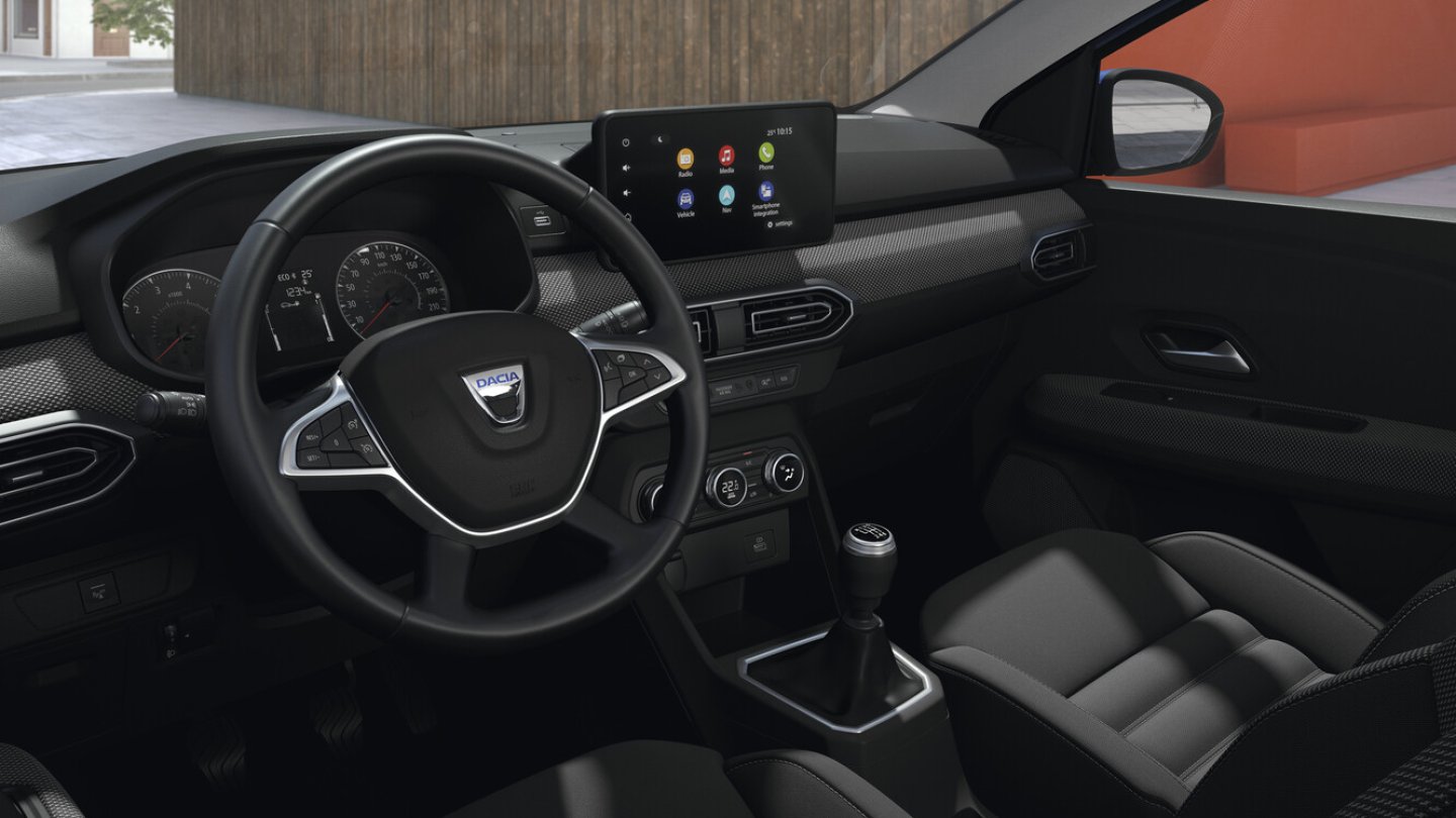 Das neue Sandero-Cockpit. Das neue Sandero-Cockpit.