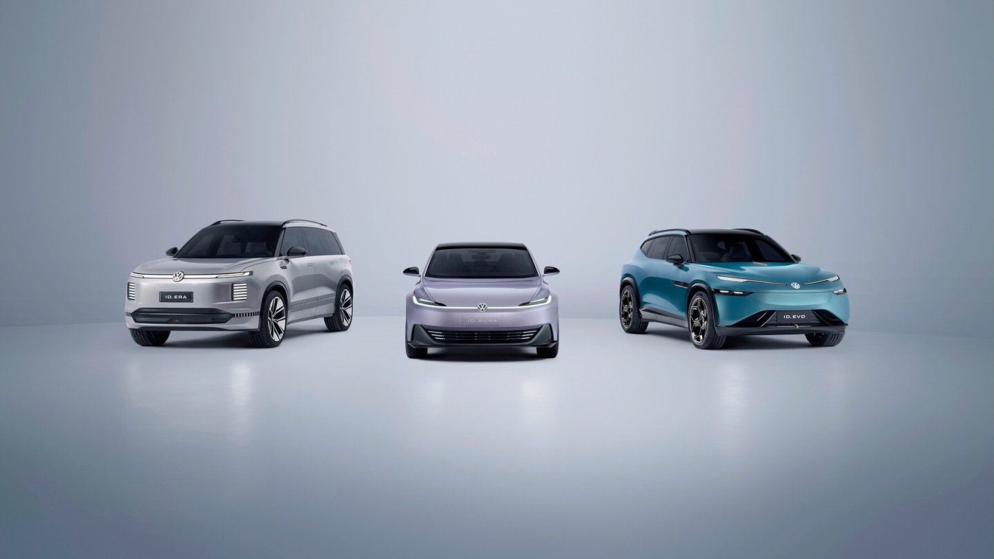 VW ID.Evo, ID.Era, ID.Aura VW ID.Evo, ID.Era, ID.Aura