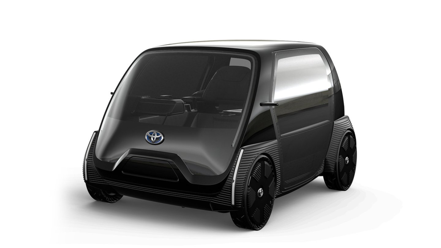 Toyota plant neue Elektroautos wie diesen Minivan. Toyota plant neue Elektroautos wie diesen Minivan.