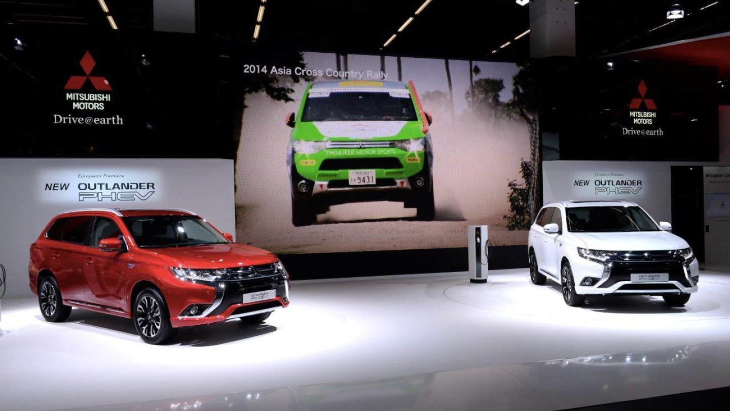 Mitusbishi auf der IAA: Premiere des neuen Outlander Plug-In Hybrid Mitusbishi auf der IAA: Premiere des neuen Outlander Plug-In Hybrid
