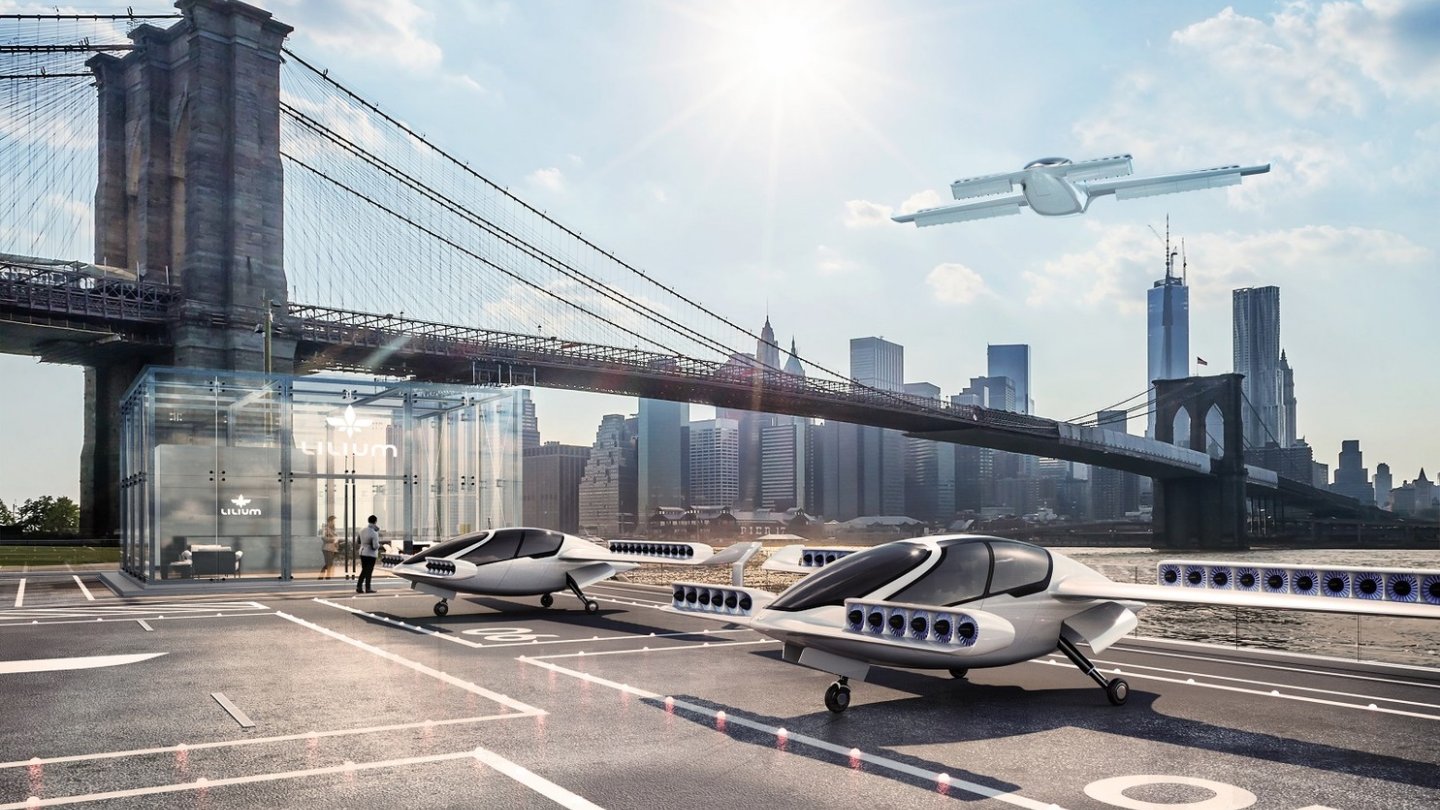 Lilium Aviation aus München zeigt diese Flugauto-Vision Lilium Aviation aus München zeigt diese Flugauto-Vision