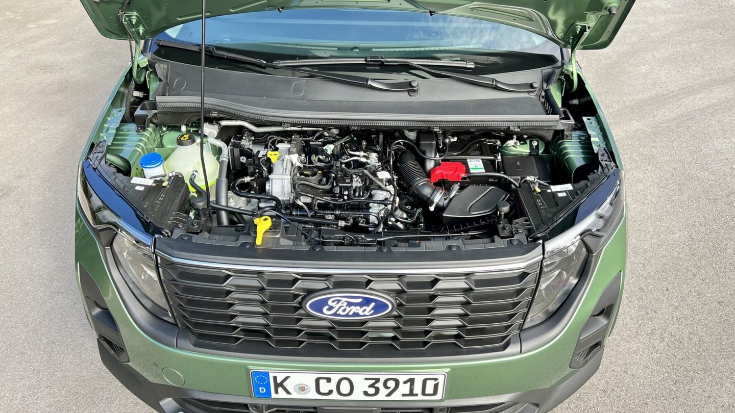 Der EcoBoost-Dreizylinder leistet 125 PS. Der EcoBoost-Dreizylinder leistet 125 PS.