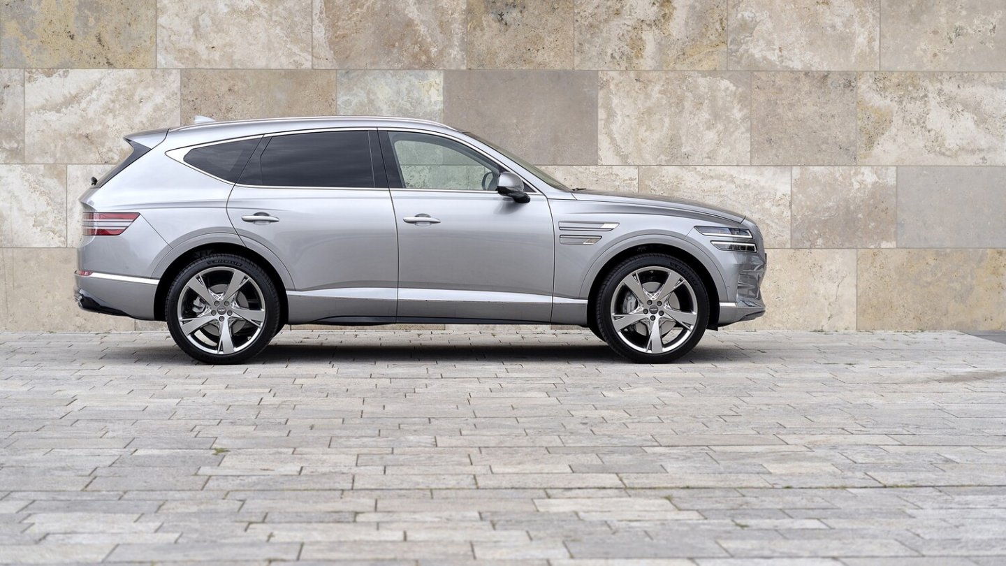 Der Genesis GV80 soll auch gegen BMW X5 und Mercedes GLE antreten. Der Genesis GV80 soll auch gegen BMW X5 und Mercedes GLE antreten.