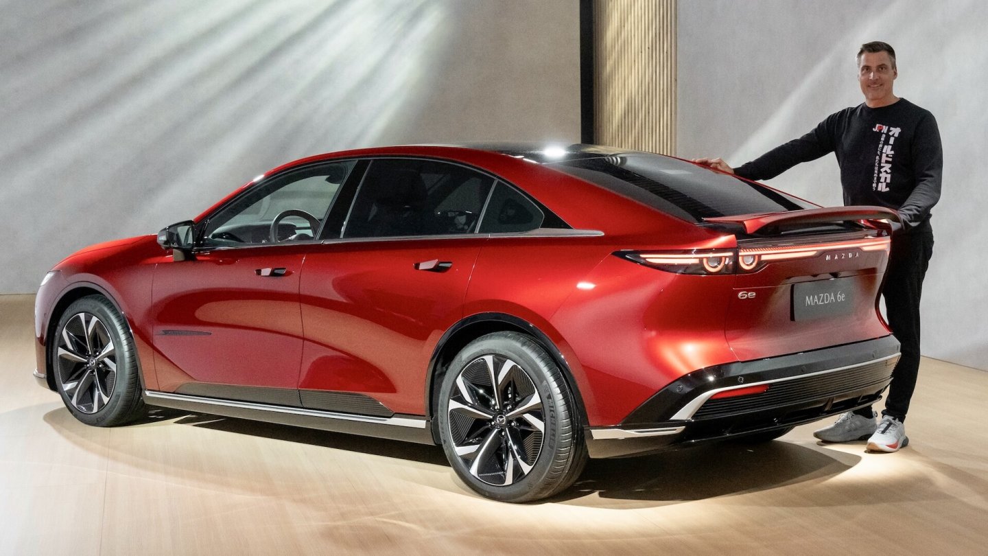 Der Mazda6e entsteht in Kooperation mit Changan in China. Der Mazda6e entsteht in Kooperation mit Changan in China.