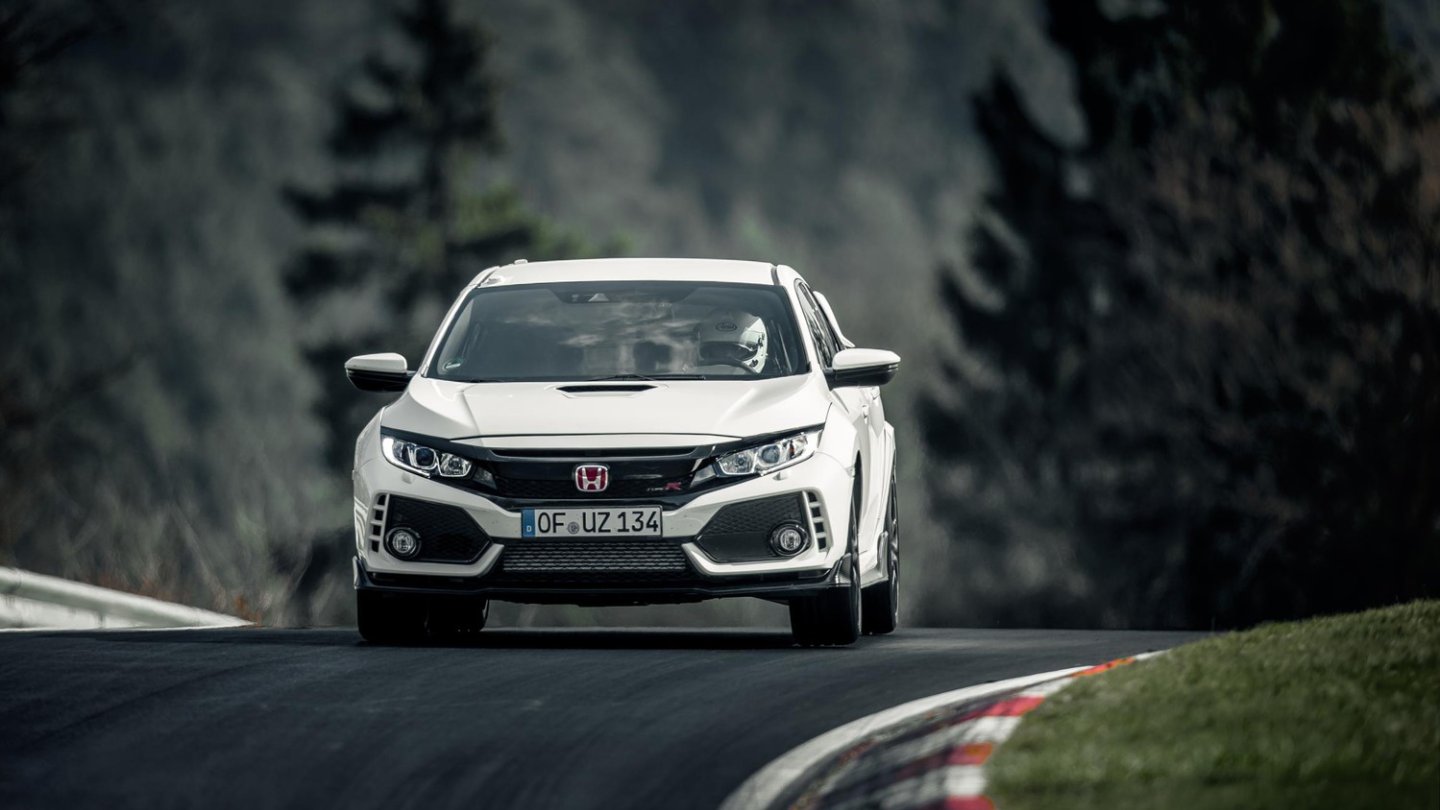 Honda Civic Type R auf dem Nürburgring