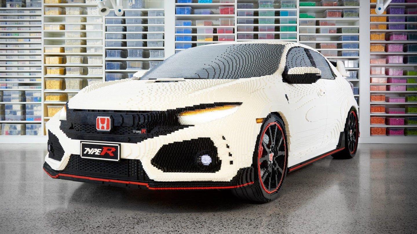 Honda Civic Type R aus Lego