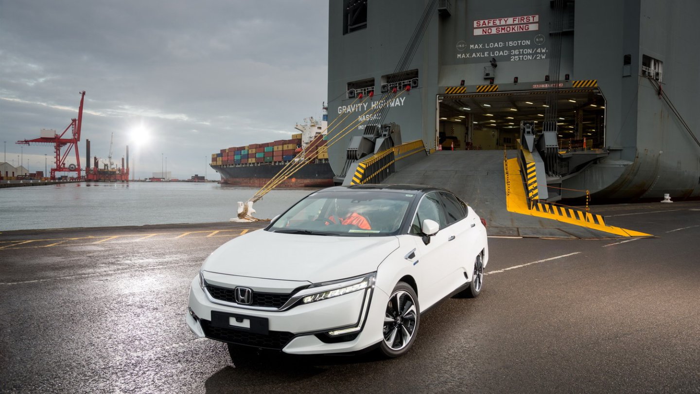 Honda Clarity FCV in Europa