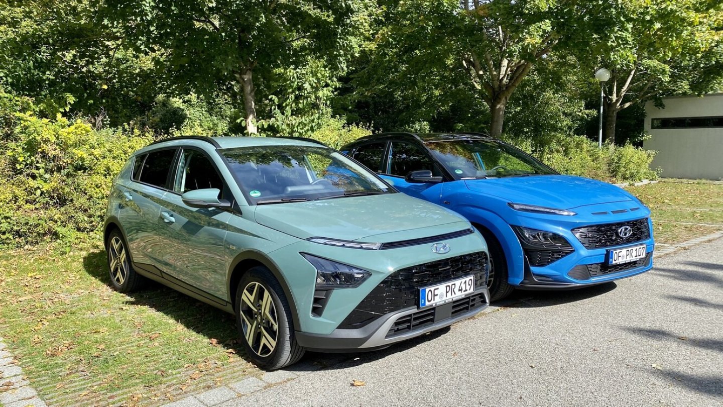 Hyundai Bayon vs. Kona