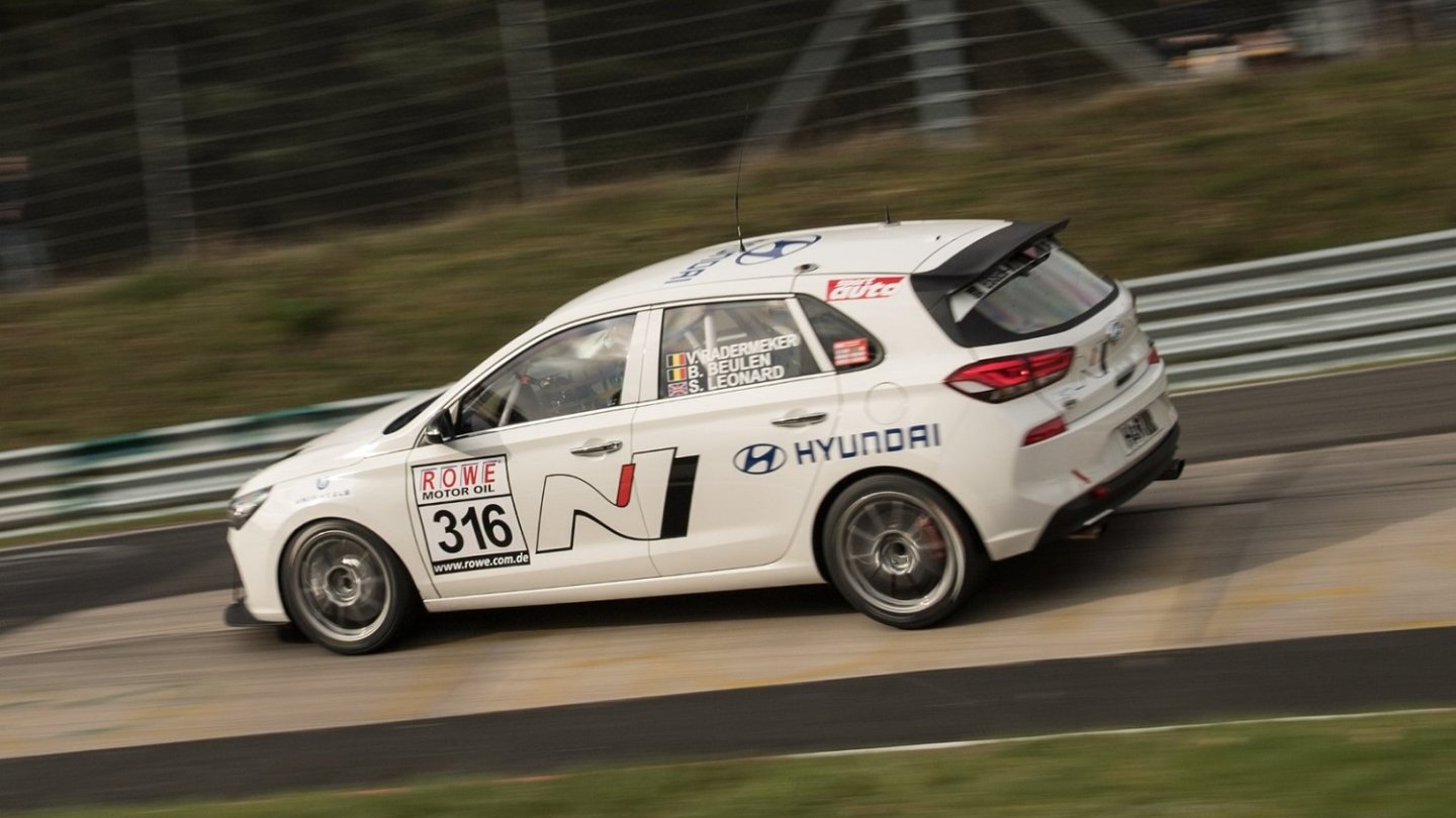 Hyundai i30 N auf dem Nürburgring