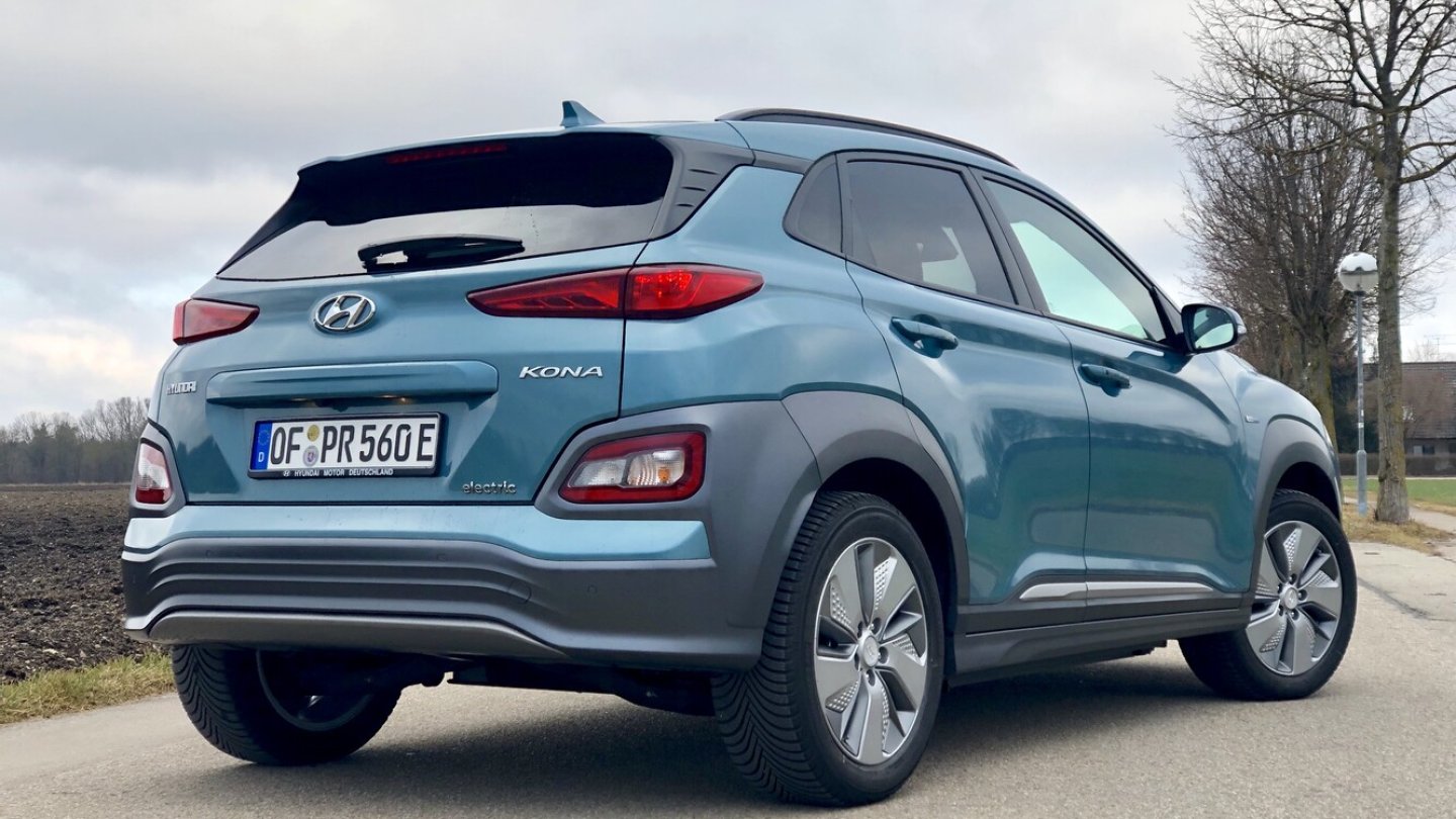 Hyundai Kona Elektro Reichweite