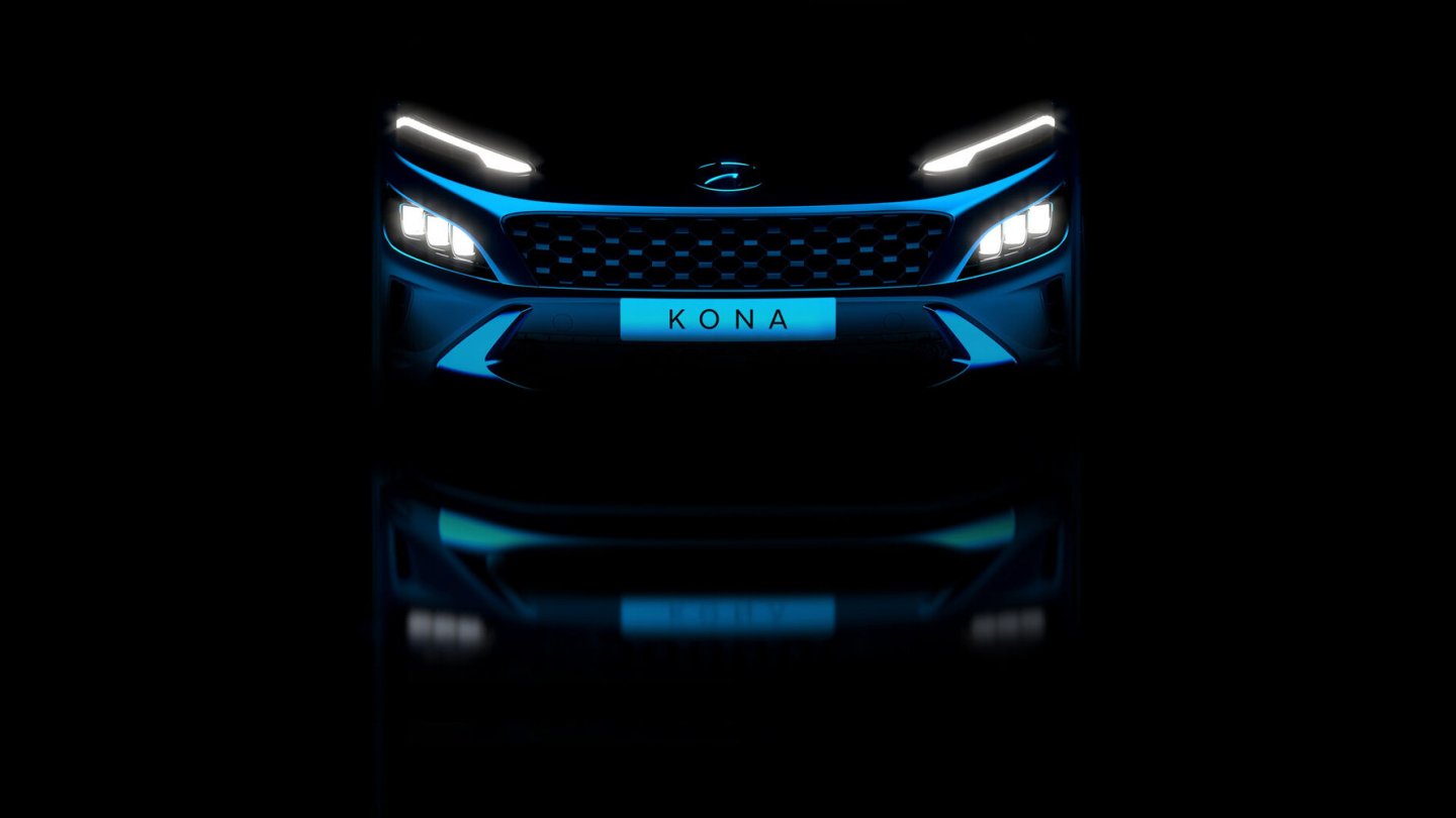 Hyundai Kona Facelift Teaser