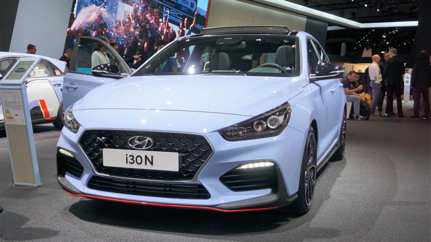 IAA-Premiere für den Hyundai i30N. IAA-Premiere für den Hyundai i30N.
