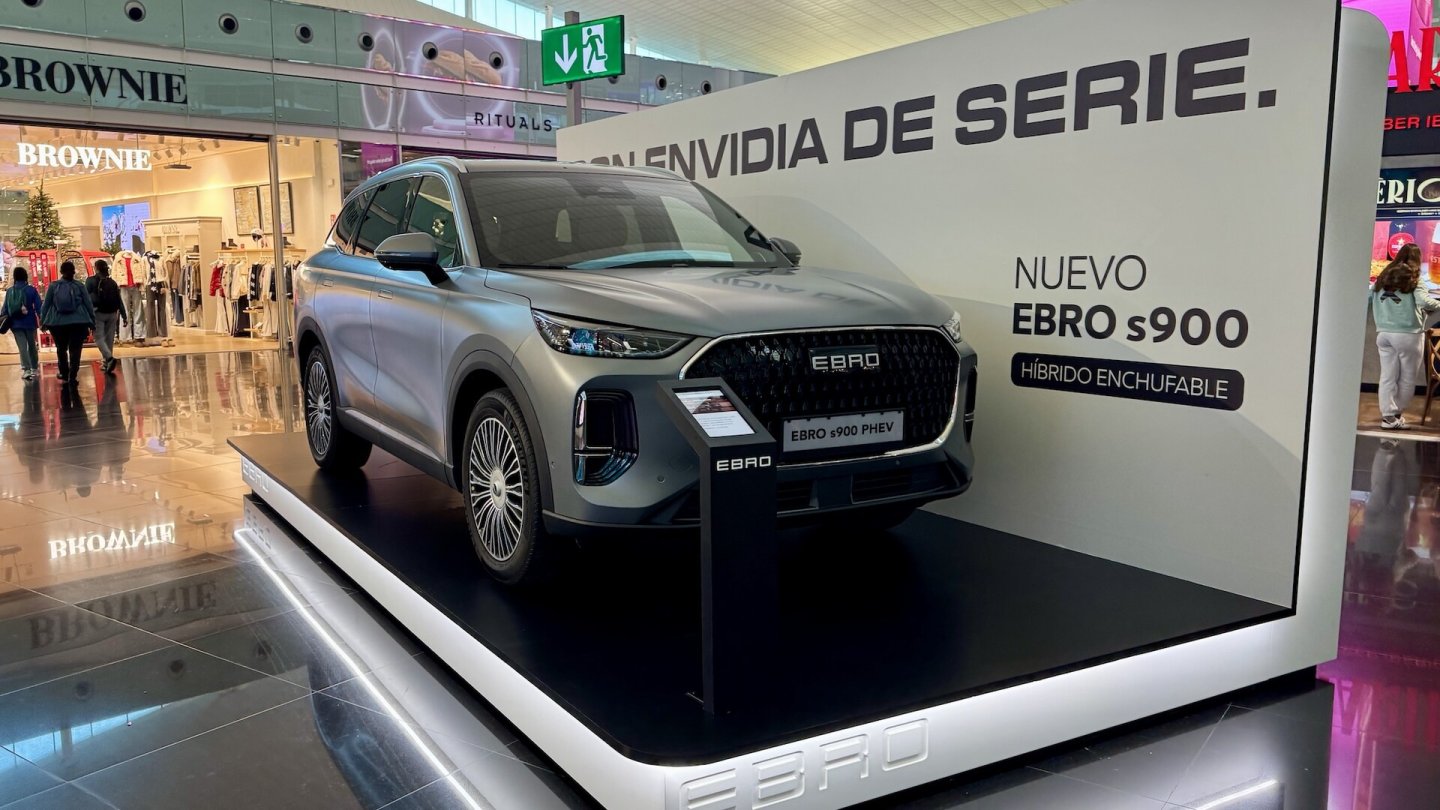 Chery nutzt die frühere lokale Nutzfahrzeugmarke Ebro für Tiggo-SUV in Spanien.