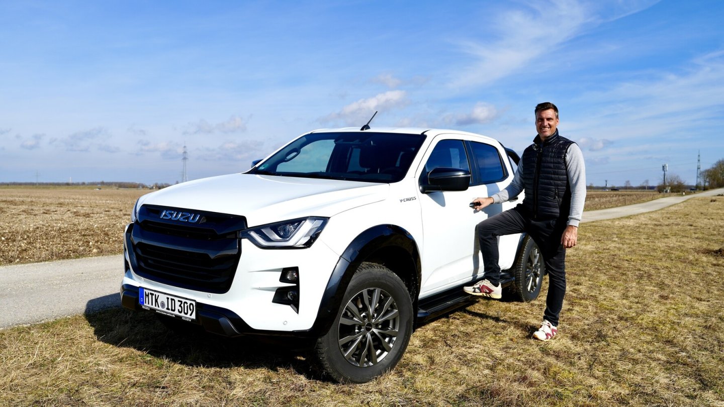 Der Isuzu bietet brauchbaren Onroad-Komfort. Der Isuzu bietet brauchbaren Onroad-Komfort.