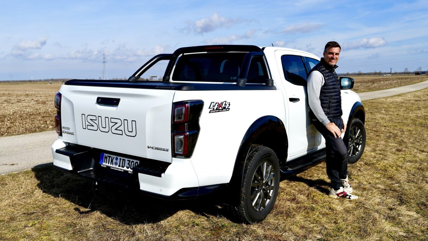 Mit Doppelkabine ist der D-Max auch als Erstwagen geeignet. Mit Doppelkabine ist der D-Max auch als Erstwagen geeignet.