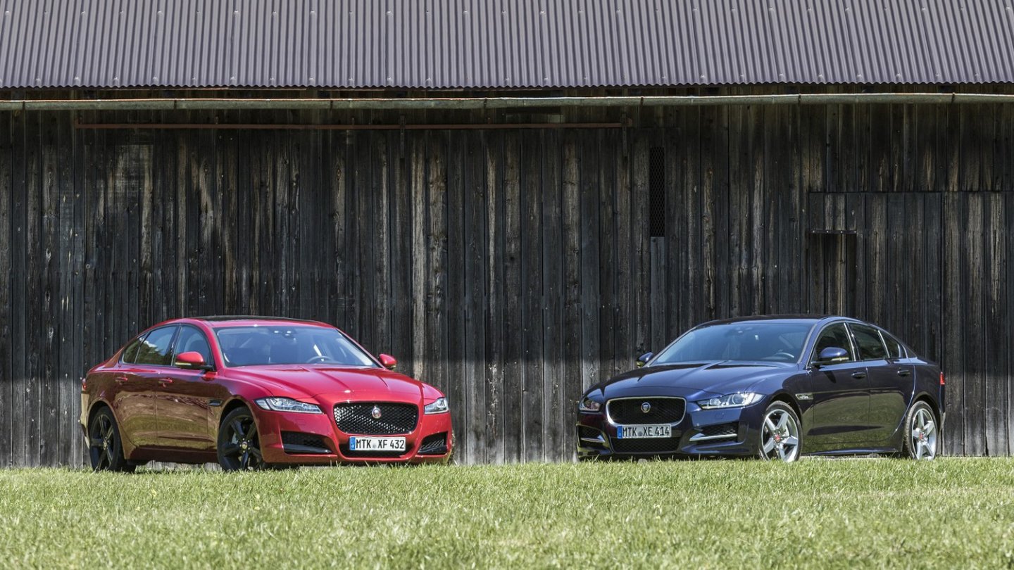 Jaguar XE und XF British Design Edition