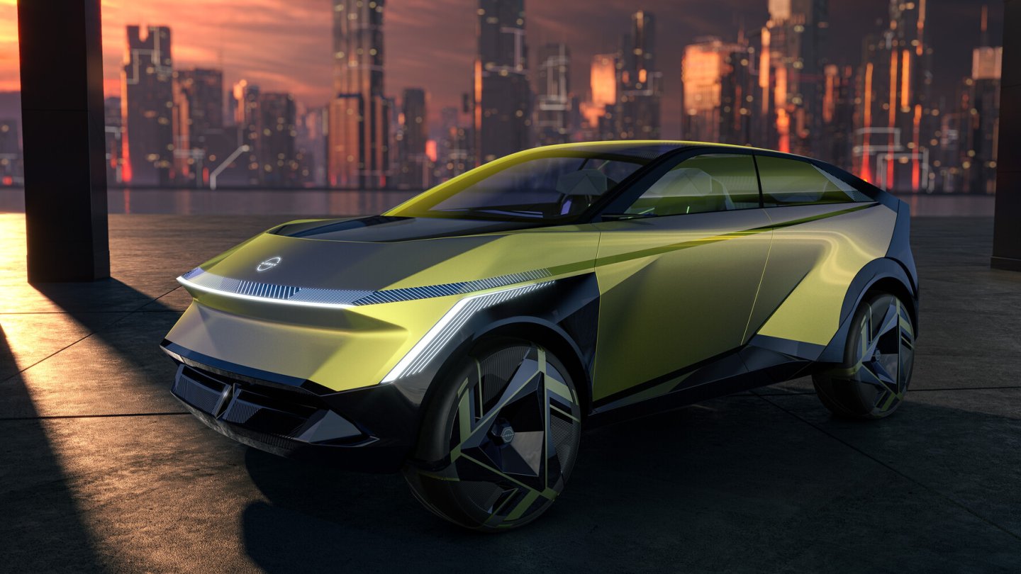 Eine von vier Nissan Hyper-Studien. Eine von vier Nissan Hyper-Studien.