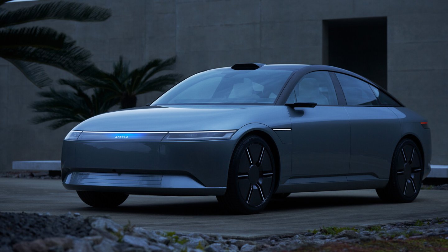 Eine Limousine wird das erste Afeela-Modell. Eine Limousine wird das erste Afeela-Modell.