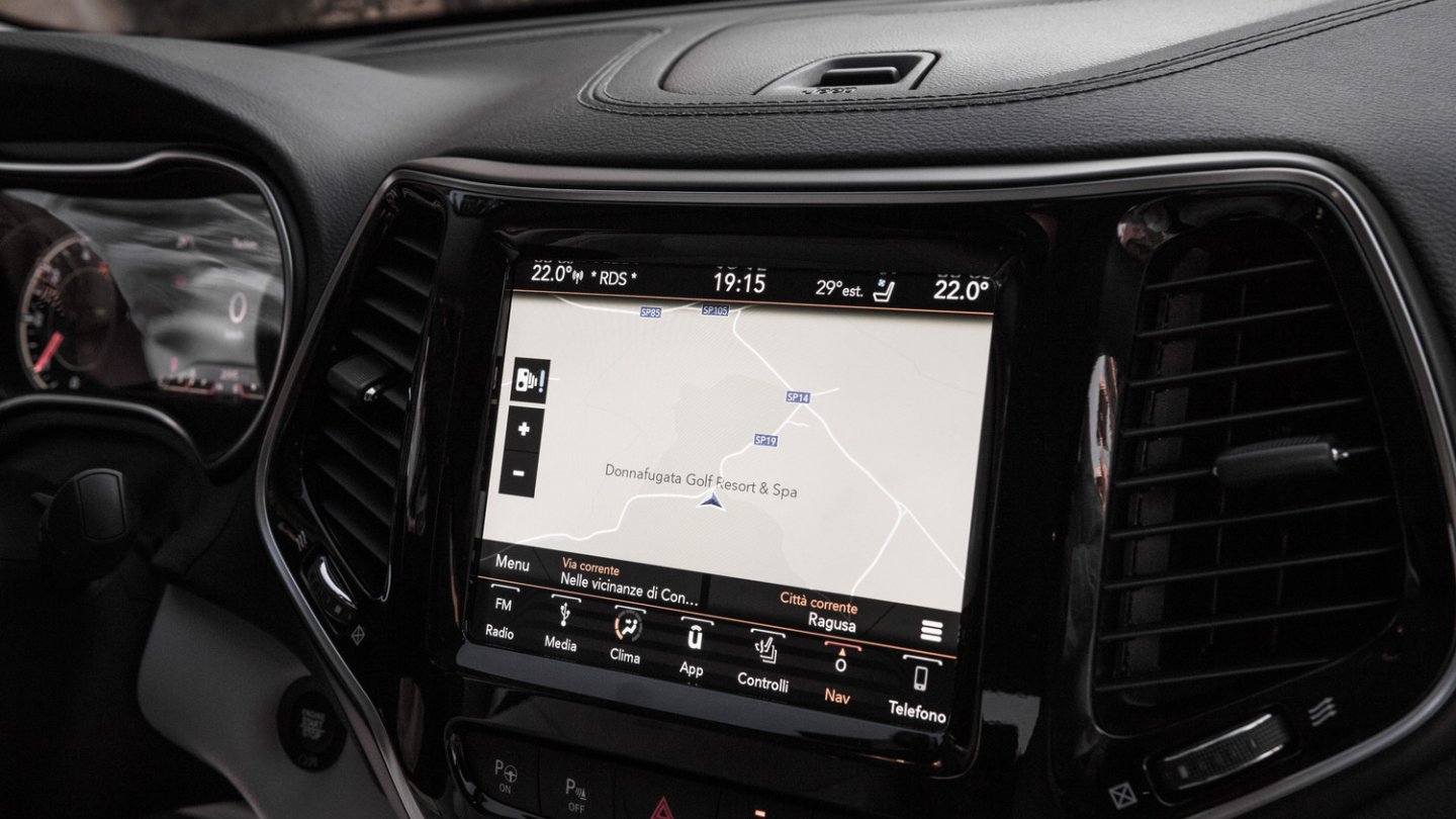 Das Infotainment-Display ist zwischen sieben und 8,4 Zoll groß. Das Infotainment-Display ist zwischen sieben und 8,4 Zoll groß.