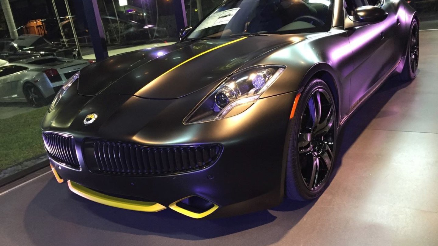 Hier ist der Fisker Karma zu sehen, das 2016er Modell soll leichte Änderungen bekommen Hier ist der Fisker Karma zu sehen, das 2016er Modell soll leichte Änderungen bekommen