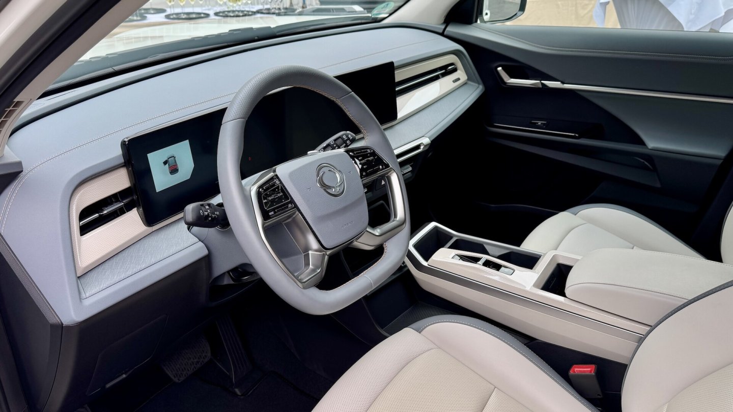 Das Cockpit entspricht dem Pkw-Modell. Das Cockpit entspricht dem Pkw-Modell.