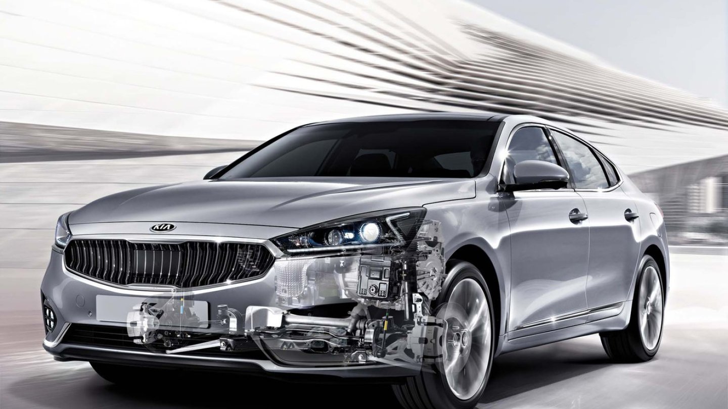 Das erste Modell mit dem neuen Getriebe wird der Kia Cadenza, den es bei uns nicht gibt. Das erste Modell mit dem neuen Getriebe wird der Kia Cadenza, den es bei uns nicht gibt.
