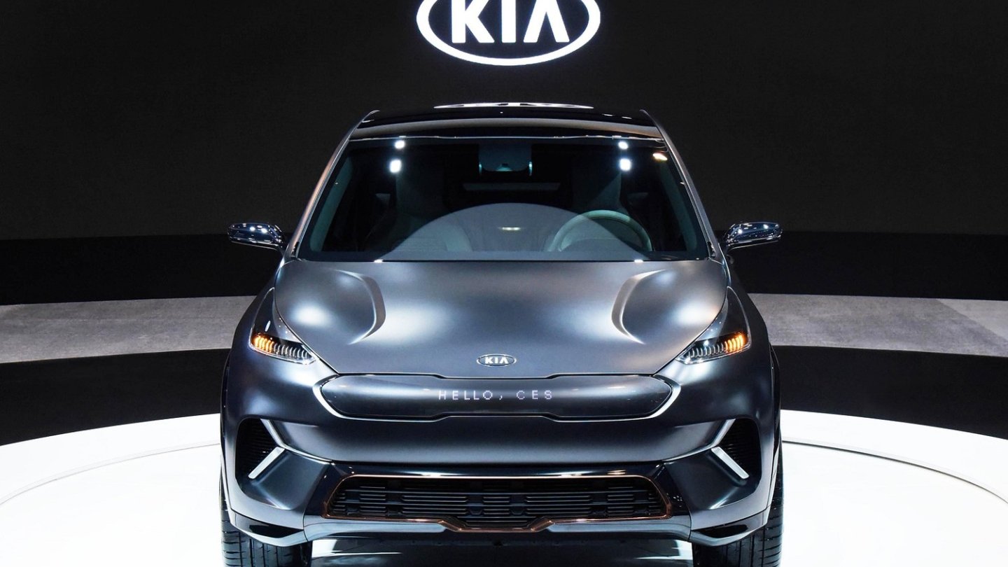 Kia Niro EV auf der CES 2018