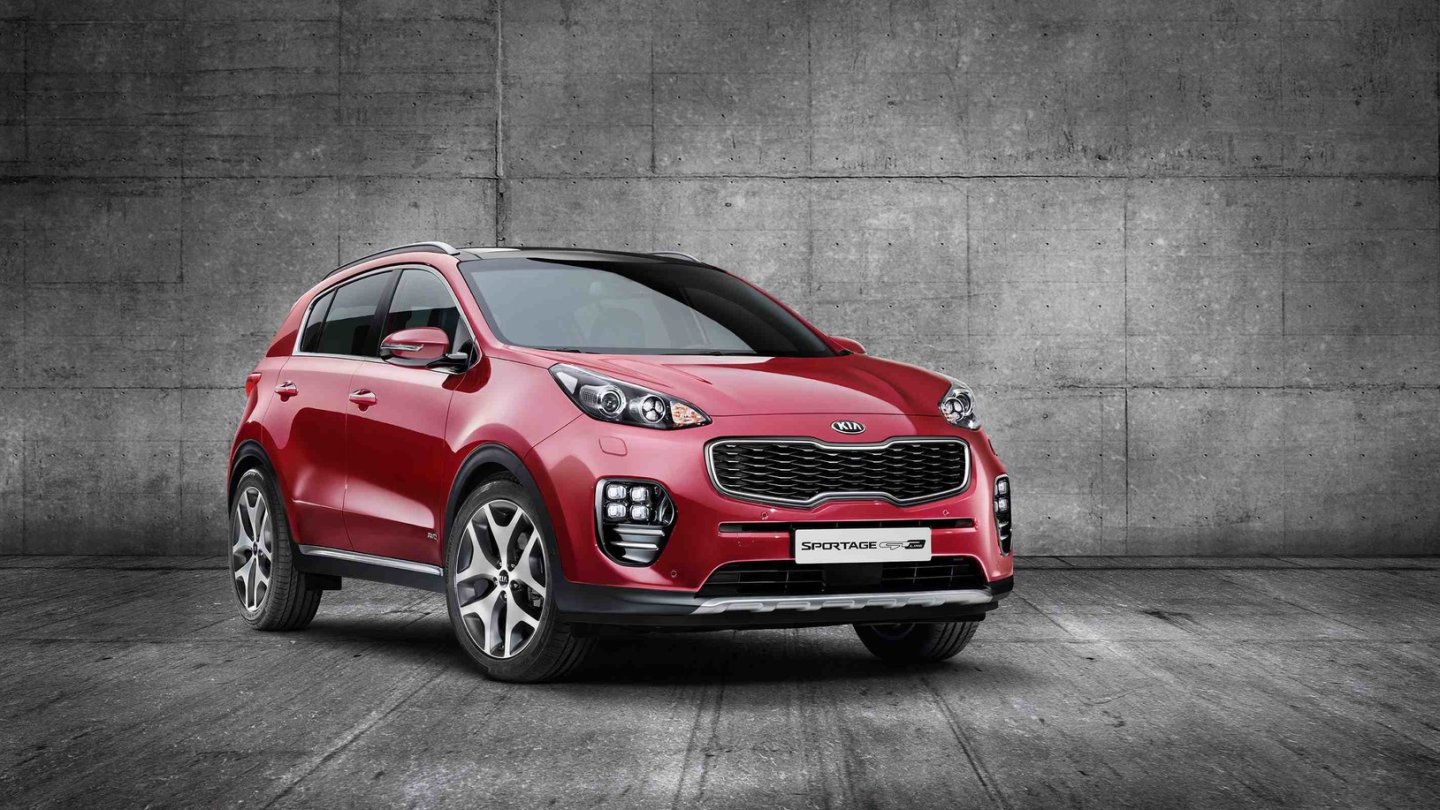 Ausdrucksstarke Front am neuen Kia Sportage, nur die Baumarkt-LED wirken seltsam Ausdrucksstarke Front am neuen Kia Sportage, nur die Baumarkt-LED wirken seltsam