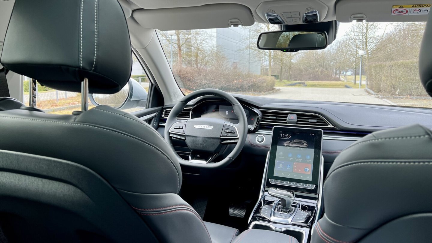 Bequeme Sitze und viel Platz: Der Maxus Euniq 6 ist ein Cruiser. Bequeme Sitze und viel Platz: Der Maxus Euniq 6 ist ein Cruiser.