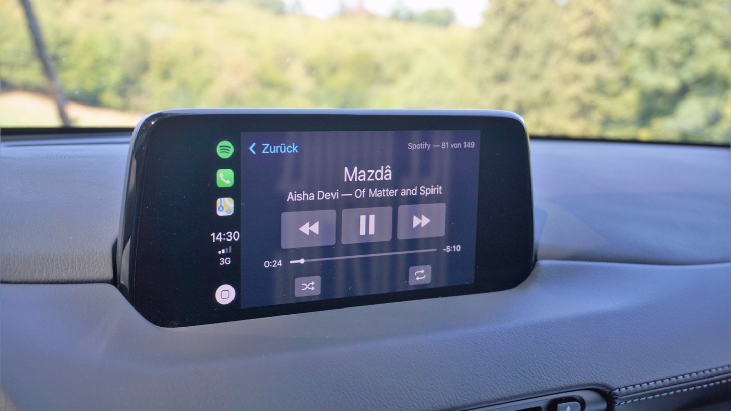 Apple CarPlay und Android Auto sind neu bei Mazda. Apple CarPlay und Android Auto sind neu bei Mazda.