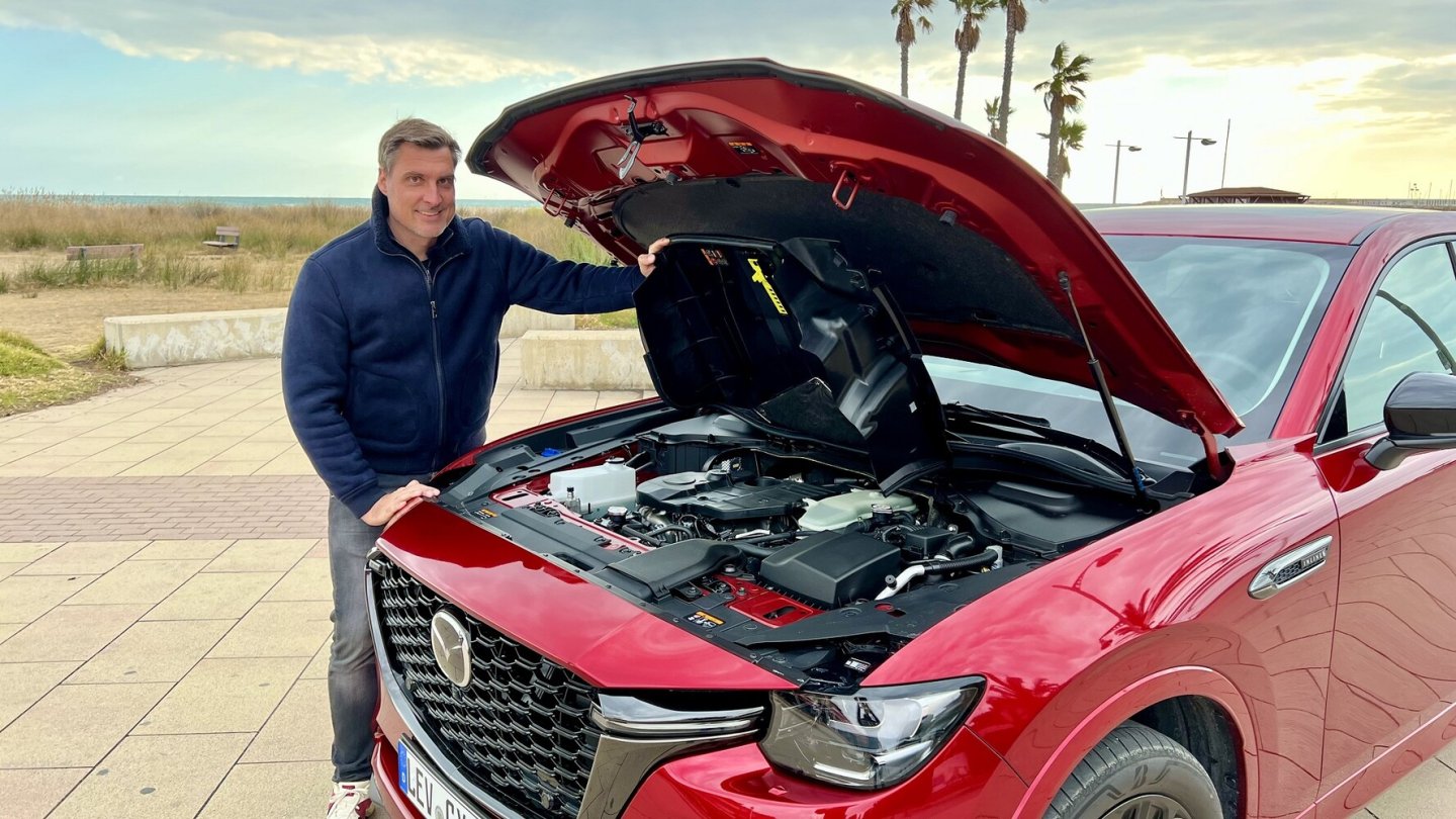 Die Kombination aus Mazda CX-60 und Dieselmotor ist sehr gelungen. Die Kombination aus Mazda CX-60 und Dieselmotor ist sehr gelungen.