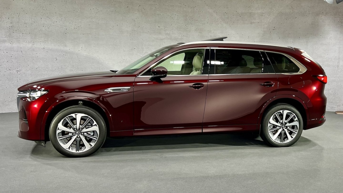 Im zweiten Halbjahr 2024 kommt der Mazda CX-80 auf den Markt. Im zweiten Halbjahr 2024 kommt der Mazda CX-80 auf den Markt.