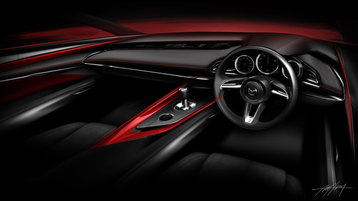 Das Cockpit der Studie Kai Concept. Das Cockpit der Studie Kai Concept.