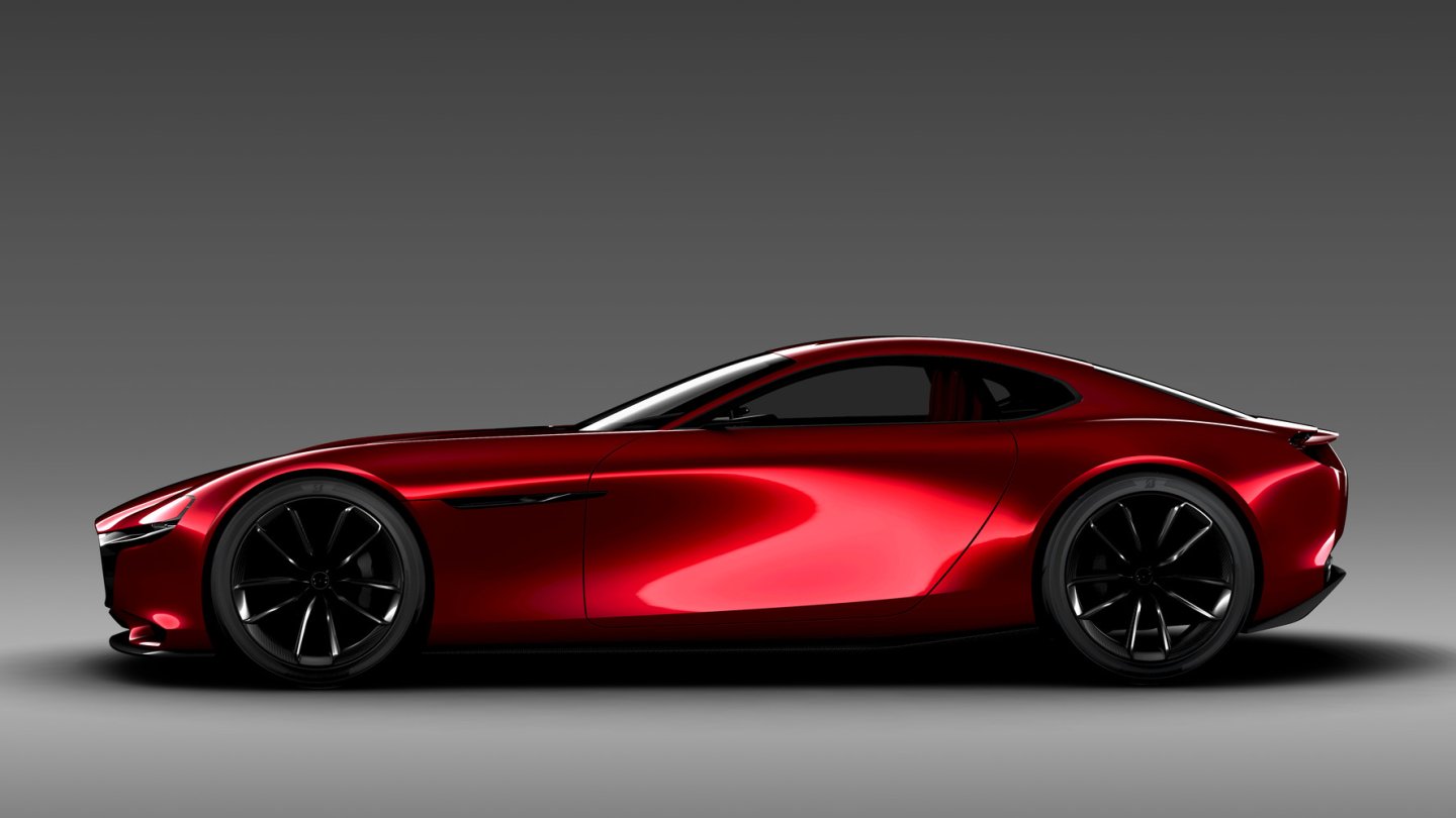 Ein radikaler Sportwagen aus Japan: Mazda RX-Vision mit Kreiskolbenmotor Ein radikaler Sportwagen aus Japan: Mazda RX-Vision mit Kreiskolbenmotor