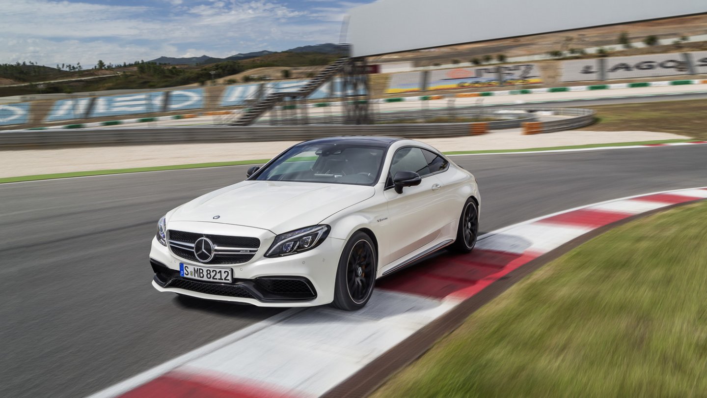 Das C63 Coupé in seinem Revier: Die Rennstrecke als Spielplatz Das C63 Coupé in seinem Revier: Die Rennstrecke als Spielplatz