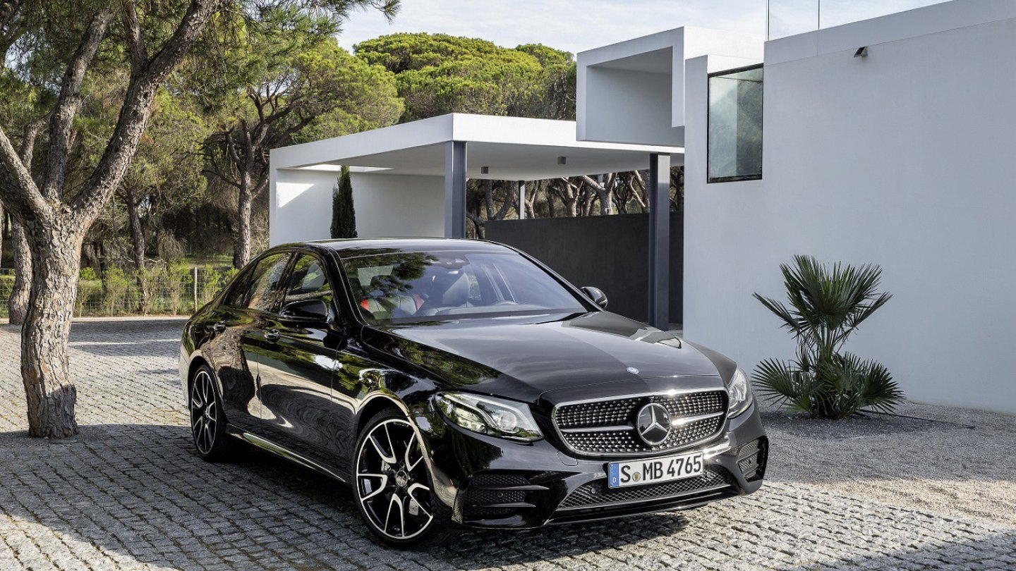Wird öfter unter der Sonne Kaliforniens parken: Der kleine E-AMG. Wird öfter unter der Sonne Kaliforniens parken: Der kleine E-AMG.
