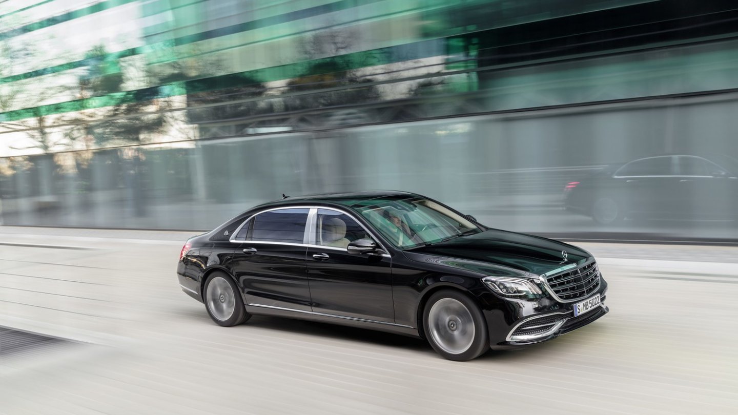 Eine Maybach-S-Klasse ohne Chauffeur? Vielleicht bald Realität. Eine Maybach-S-Klasse ohne Chauffeur? Vielleicht bald Realität.