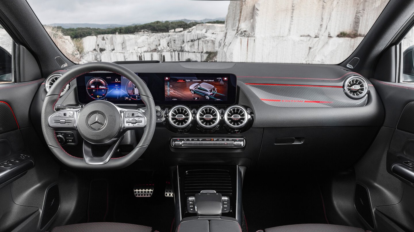MBUX zieht auch in den neuen Mercedes GLA ein. MBUX zieht auch in den neuen Mercedes GLA ein.