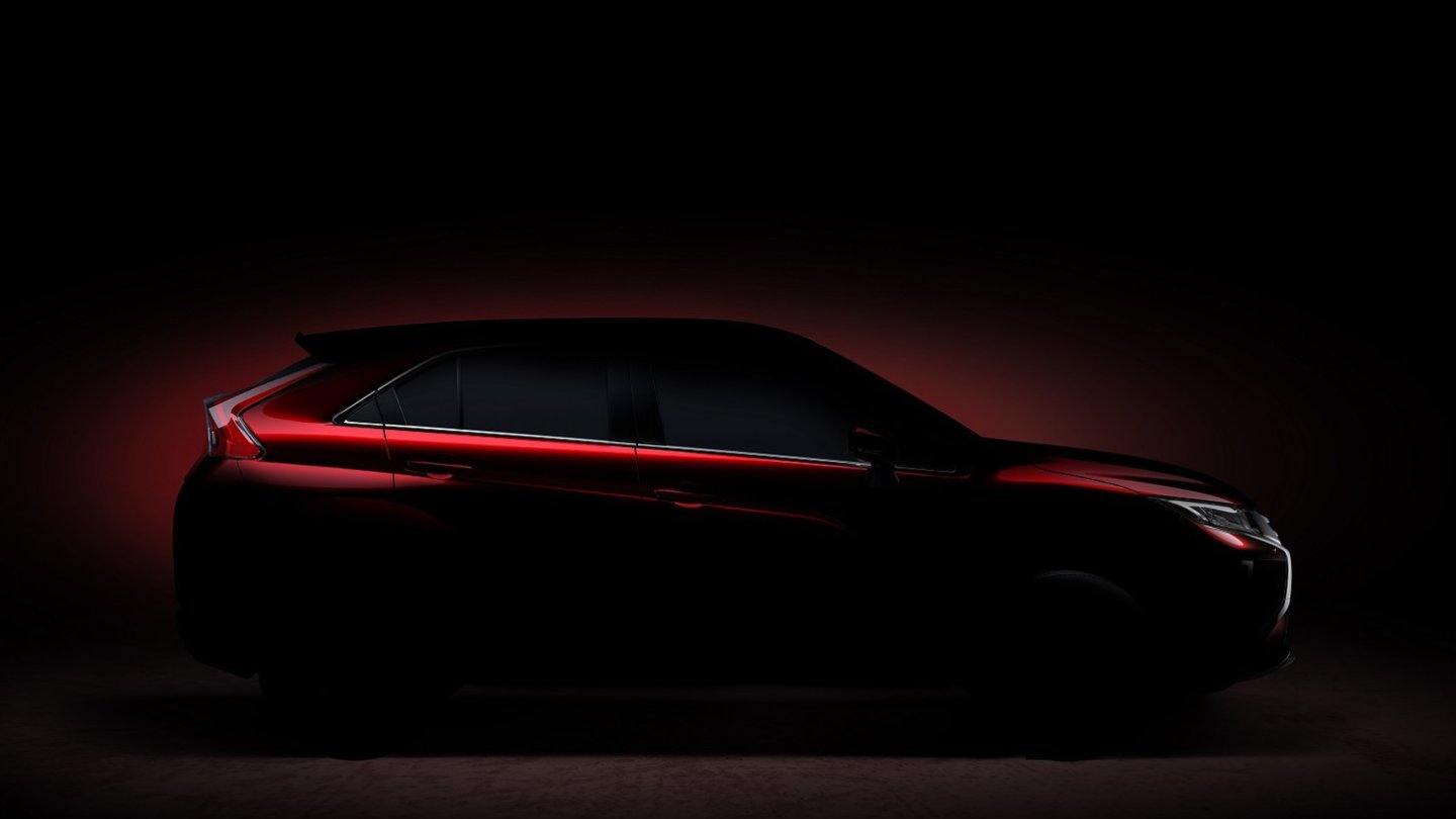 Mitsubishi zeigt ein erstes Teaser-Bild des neuen Modells. Mitsubishi zeigt ein erstes Teaser-Bild des neuen Modells.